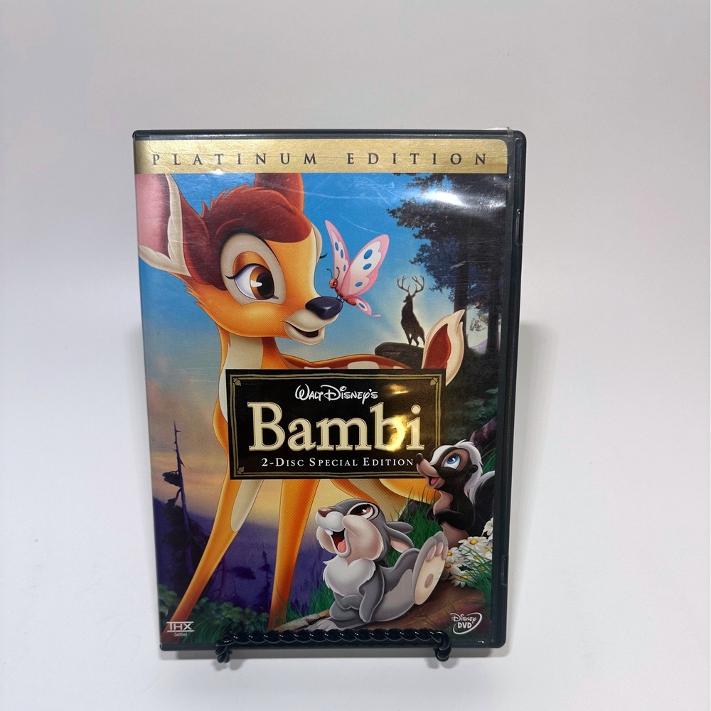 Disney Bambi Platinum Edition 2 Disc Special Edition DVD Movie Used VG